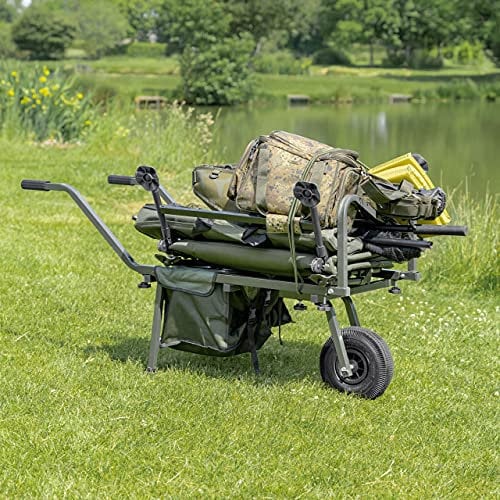 ATLAS Carp Fishing Barrow [Single Wheel] - Fishing Wheelbarrow