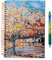 Van Gogh Notizbuch, Hardcover, Spiralbuch, Kunst-Tagebuch, 26,9 x 18,5 cm, 300 Seiten, spiralförmig, breit liniert, Notizbücher für Arbeit, Geschenke, Büro, Schule