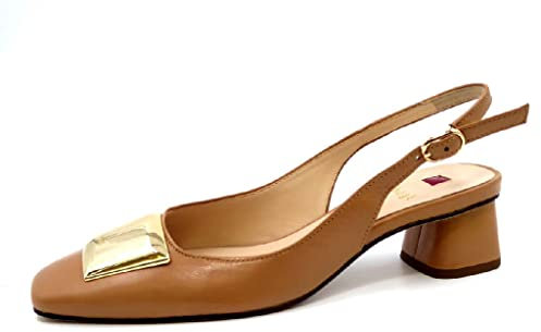 Högl Damen IRIS Pumps, Lighttoffee, 41.5 EU X-Weit