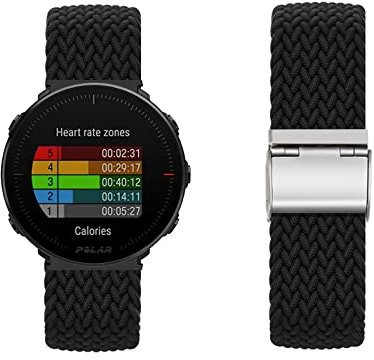 KARYOU Armband für Polar Vantage M Armband Nylon Geflochtenes Uhrenarmband Ersatz Sport Einstellbares mit Polar Vantage M Armbänder Verstellbares mit Polar Vantage M Armband (F,Polar Vantage M)