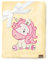 Be Mammy Warme Kuscheldecke Babydecke Blanket Baby Geschenk BE20-168 (Gelb - Einhorn)