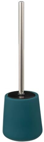 5 five simply smart Toilet Brush with Ceramic Holder Petrol Blue-Five, cm
