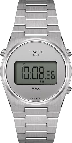 Tissot Herren Digital Quarz Armbanduhr PRX