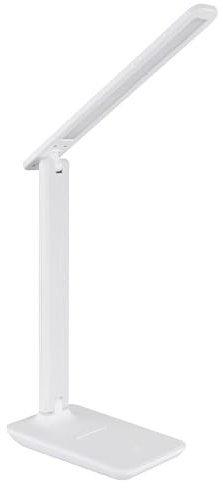 GLOBO Tischleuchte Tischlampe Leselampe LED Touch-Dimmer Beweglich CCT weiß H 50 cm