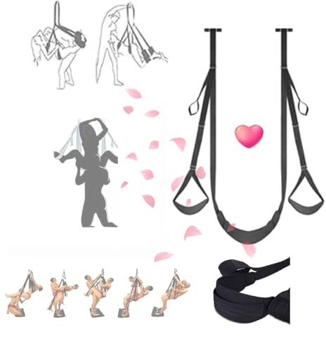 WreGmgg 𝗦𝗲̣𝘅 𝗧σ𝘆𝘀 Altalena in Nylon Sulla Porta Per Una Divertente Giornata Fuori