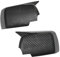 MZEER Seitenspiegelkappe Seitenspiegelabdeckung Spiegelabdeckungen Für B&MW X5 E53 1999-2006 Ersatz(Carbon Fiber Pattern)
