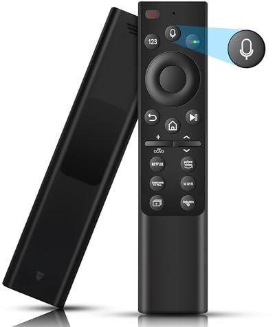 New Voice Universal Samsung Remote Controls for Smart Tv Voice Samsung Tv Remote Control for All LCD LED HDTV 3D Curved Frame TVs, Samsung Smart Tv Remote With Buttons, Netflix Prime Video Rakuten Tv