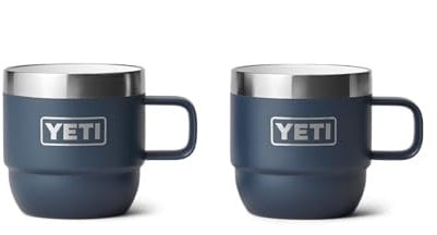 YETI Espresso Cups, 2 Pack, 6 oz, Navy