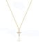 Herr Ozean Kreuz Diamant Kette Goldkette Damen, 14K Gold Goldene Vergoldet Kreuz Kette Layered Kreuzkette Halskette, Modeschmuck Geschenke für Frauen