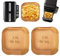 Papier Cuisson Air Fryer pour Ninja Double Stack Air Fryer SL300EU, 100 Pièces Papier Sulfurisé Accessoires Air Fryer pour Ninja Double Stack 7,6l SL300EU, Plat Air Fryer Ninja
