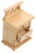 Yardwe Realistic Miniature Cabinet Model for Dollhouse Wooden Mini Furniture 1:12 Scale Miniature Decor