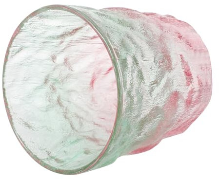 NOLITOY copa glaciar taza para beber agua vaso de vidrio estilo japones Taza de té taza de agua de vidrio Taza de jugo Copa de vidrio taza de color degradado vaso de jugo Verde