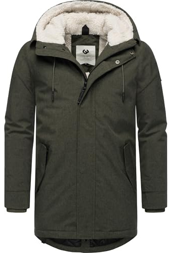 Ragwear Herren warme wasserdichte und atmungsaktive Winterjacke lang Mr Smithem YOUMODO S-4XL