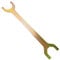Aymzbd Electric Bike Fork Spanner, Tool for Disassembling Bearings, Gold, 37mm 45mm