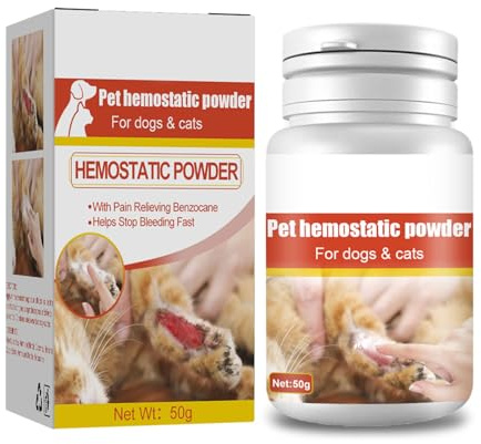 PANGBOER Styptic Powder Safe For Dogs And Cats Blood Stopper Puppy-Home Profession Supplies Traumatic Powder 50ml