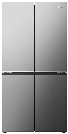 Haier American Fridge Freezer - Inox - D Rated