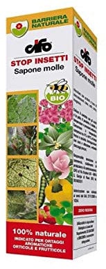 CIFO - Sapone Molle per Piante Naturale, Migliora le Difese della Pianta da Afidi e Ragnetti, Corroborante Ideale per Lavare Melata e Fumaggini, Ammesso in Agricoltura Biologica, Made in Italy, 200 ml