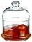 SWEET HOME Scatola in vetro trasparente con cupola 22 CL, porta marmellata, bonbon, confett,i caramelle cod.23.98973 cm 11,5h diam.9 by Varotto & Co.