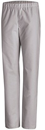 Leiber Unisex OP-Hose, 180 g/m², pflegeleicht, hellgrau, Da.46/48;Hr.52/54