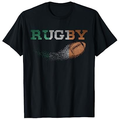 Irish Rugby T-Shirt Ireland Flag Jersey Soccer Football Gift