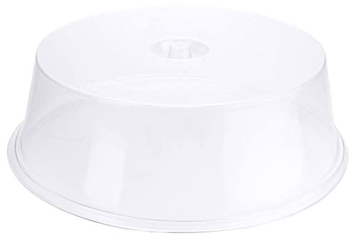 Contacto Hohe Tortenhaube, Ø 42 cm, Innen H11 cm, klares Kunststoff, für Mikrowelle/Gefriertruhe geeignet, -40°C bis +95°C, mit Griffmulde