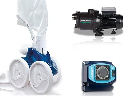 Polaris Robot Piscine hydraulique 380 Pack avec surpresseur 1.5cv tri et Coffret