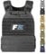Force Fitness Weighted Vest for Men and Women with Ultra-Durable and Adjustable Straps - Weight Vest for Cardio, Walking, Running, Strength Training, & Calisthenics (7kg, Black)
