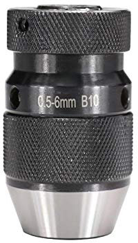 Keyless Bohrfutter B10 (0,5-6 mm) B12 (1-10mm) B16 (1-13mm) B18 (1-16mm) B22 (5-20mm) B22 (5-20mm) Bohrfutter selbst festziehen Automatische Verriegelung-B10-(0.5-6mm)