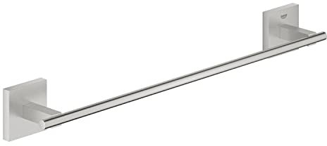 GROHE Start Cube - Badetuchhalter (verdeckte Befestigung, Material: Metall), supersteel, 40987DC0
