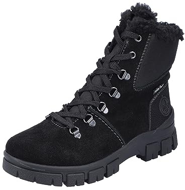 Rieker Damen Z1010Schnürstiefel