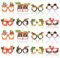 Falafoty 16 Pcs Hawai Fiesta Gafas de Sol Juego de Gafas de Fiesta Tropical Hawaianas para Accesorios de Fiesta de Verano Decoraciones Temáticas de Piscina de Playa Gafas Divertidas Adultos Niños