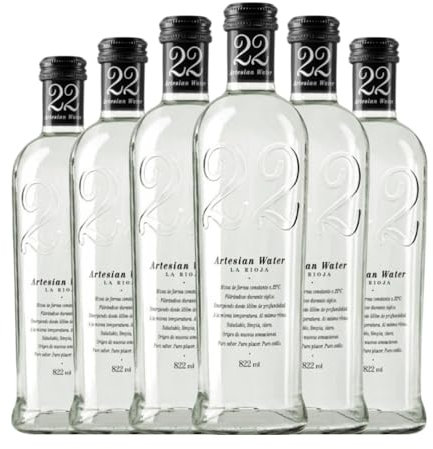 Agua 22 Artesian Water 80 cl (Caja de 6 Botellas de 80 cl)