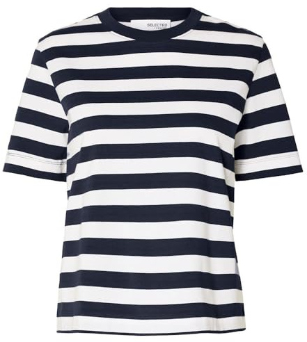 SELECTED FEMME Female T-Shirt Gestreiftes Boxy fit | T-shirt