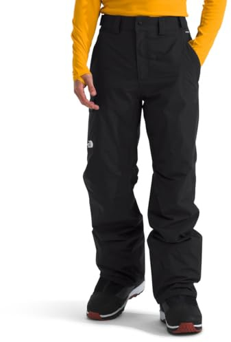 The North Face Men's Freedom Insulated Pant | Waterproof Snow Pants for Ski & Snowboard, Ankle Gaiters, Adjustable Waist, Secure Zip Pockets, TNF Black-NPF, XX-Large Regular