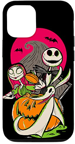 iPhone 12/12 Pro Disney 100 Nightmare Before Christmas Halloween Jack & Sally Case