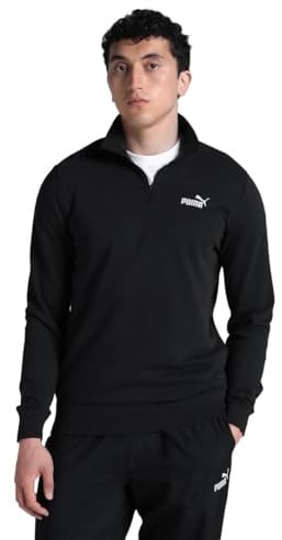 Puma Herren ESS No. 1 Logo Half-Zip Tr Crew-Sweatshirts (1er Pack)
