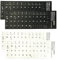 VAEIORP 4 Auto-Collants Universels pour Clavier Allemand - Imperméables pour Clavier d'Ordinateur Portable et de Bureau