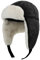 Sporgard Kinder Winter Hut mit Ohrklappe, Jungen und Mädchen Bomber Hut mit Fleece Liner, Kind Trapper Hut für 3-10 Jahre (DE/NL/SE/PL, Alter, 6 Jahre, Black)