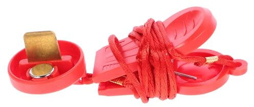 1 Satz Laufbandschlüssel Laufband liefert schlüssel für die laufbandbremse Notbremsschlüssel laufband ersatzteile laufband zubehör Laufbandsperre universelle Stopptaste Plastik rot Outanaya