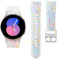 KingFan Classic Soft Silicone Breathable Quick Fit Wristband Compatible with Samsung Galaxy Watch 6/Galaxy Watch 5 4 Smartwatch
