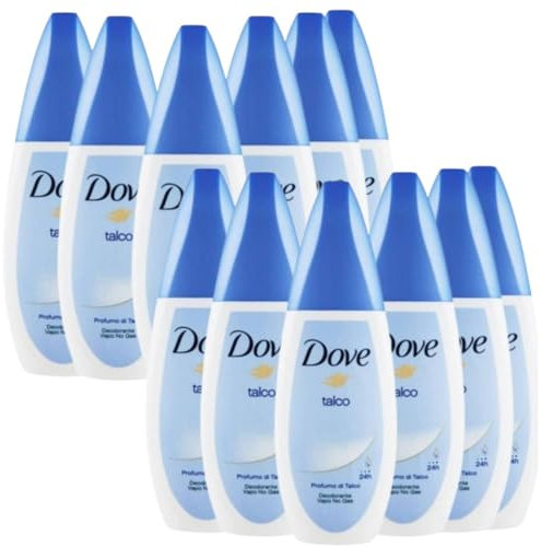 Dove Unisex Deodorant Talkum Vapo No Gas 24H 75 ml (12)