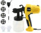 Paint Sprayer, 800W Electric Spray Gun with 3 Spray Patterns & 800ML Container, Handheld Paint Spray Gun for Garden Fence, Furniture, Walls and Craft