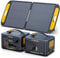 VTOMAN 2376Wh Tragbare Powerstation Bündel mit Extra Batterie & 110W Solarpanel Eingeschlossen - Bis zu 3000W Solarstromgenerator für Startseite Backup, Netzunabhängig, Camping, Straße Reise, Notfälle