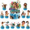 Dekorationen Kuchendekoration Cupcake Toppers Tortendeko Deko Geburtstag Cupcake Toppers Set Kuchen Dekoration Junge Cake Topper für Kinder (H-25)