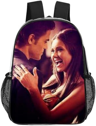 ILWVWVHK The Vampire diaries Backpack Quick Dry PVC Clear Swim Bag Transparent Waterproof School Rucksack for Boys Girls Kids