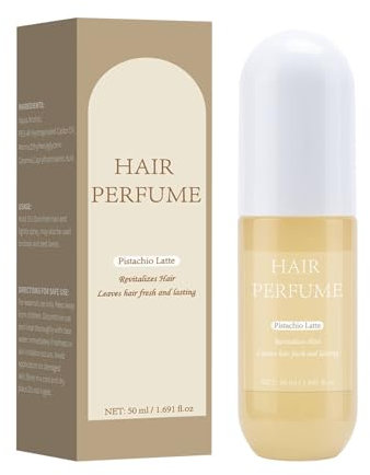 Perfume para el cabello para mujer de larga duración – fragancia ligera de larga duración | Perfume para el cabello portátil en aerosol de 50 ml para mujeres y jóvenes verano viajes ocio