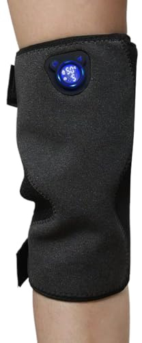Heizauflage Für Das Knie Massagegerät Mit 6 Vibrationsmodi | Knie Massagegerät mit Wärme Zur Linderung Von Krämpfen Bei Frauen Und Senioren Im Bereich Von Arm Ellenbogen Und Schulter