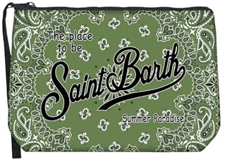 Saint Barth Mc2 Donna Pochette ALIN001 Gomma Verde Taglia Unica