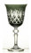 CRISTALICA Weinglas Weinkelch Römer Glas Black Ananas 220 ml Handgeschliffen Kristallglas