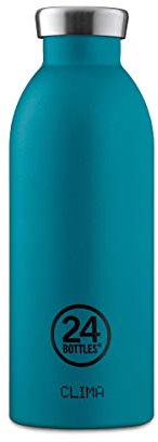 24BOTTLES Clima 500ml Acciaio Inossidabile Blu Borraccia